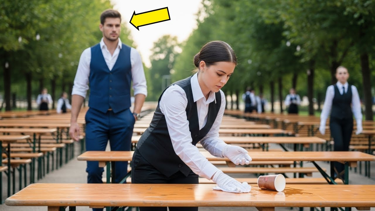 La serveuse a accepté de nettoyer après l'événement du milliardaire... et ce qui s'est passé ensuite