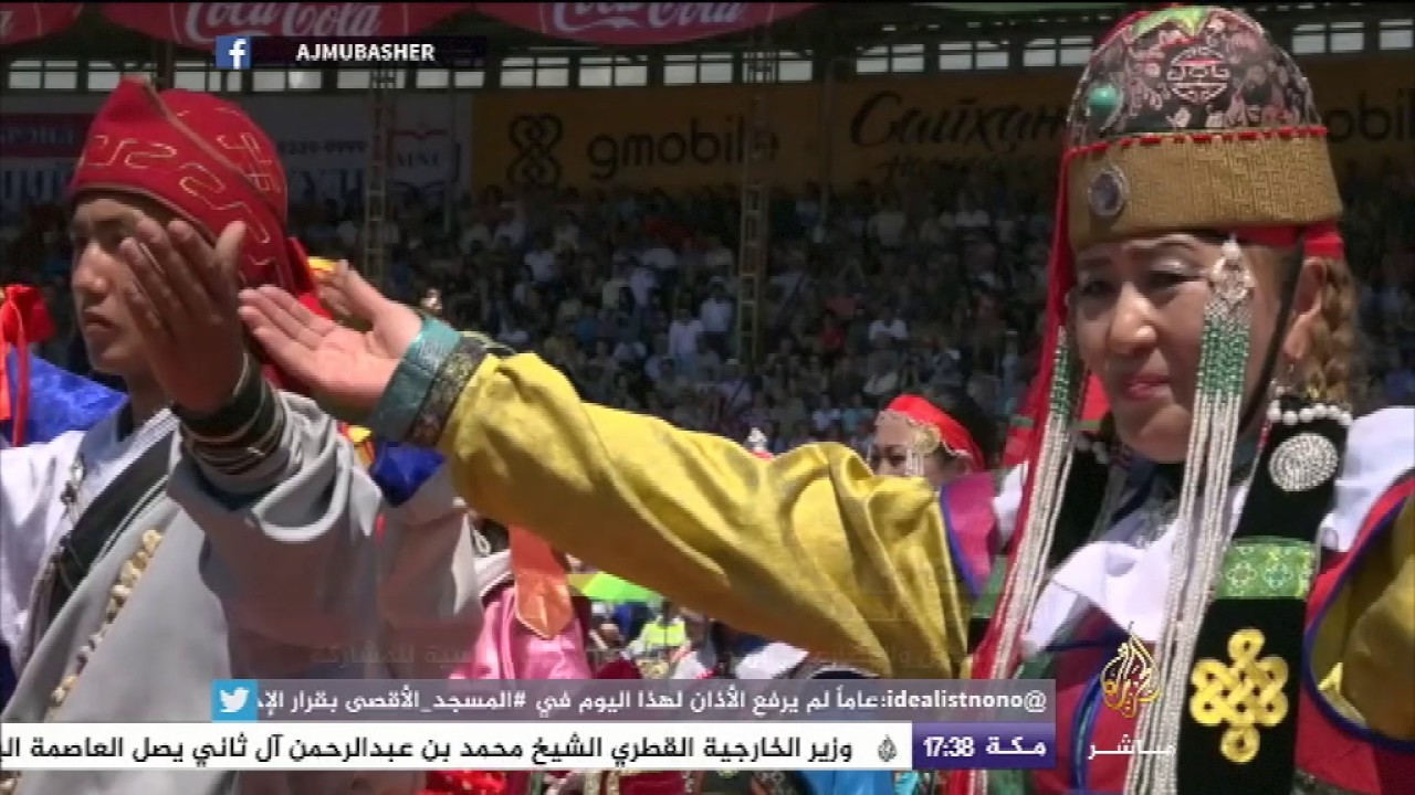 "نادام" مهرجان منغولي سنوي يحتفي به أحفاد جنكيز خان