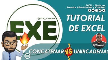 TUTORIAL CONCATENAR VS UNIRCADENAS