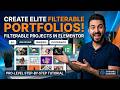 Elite Portfolio Gallery: Create Filterable Projects in Elementor (Pro-Level)