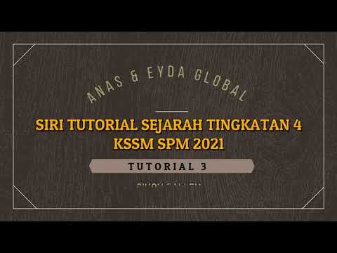 Tutorial 3 KSSM Keunggulan Pentadbiran & Undang Undang