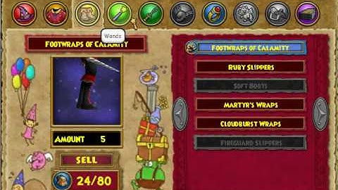 Wizard101 - How to Sell Items