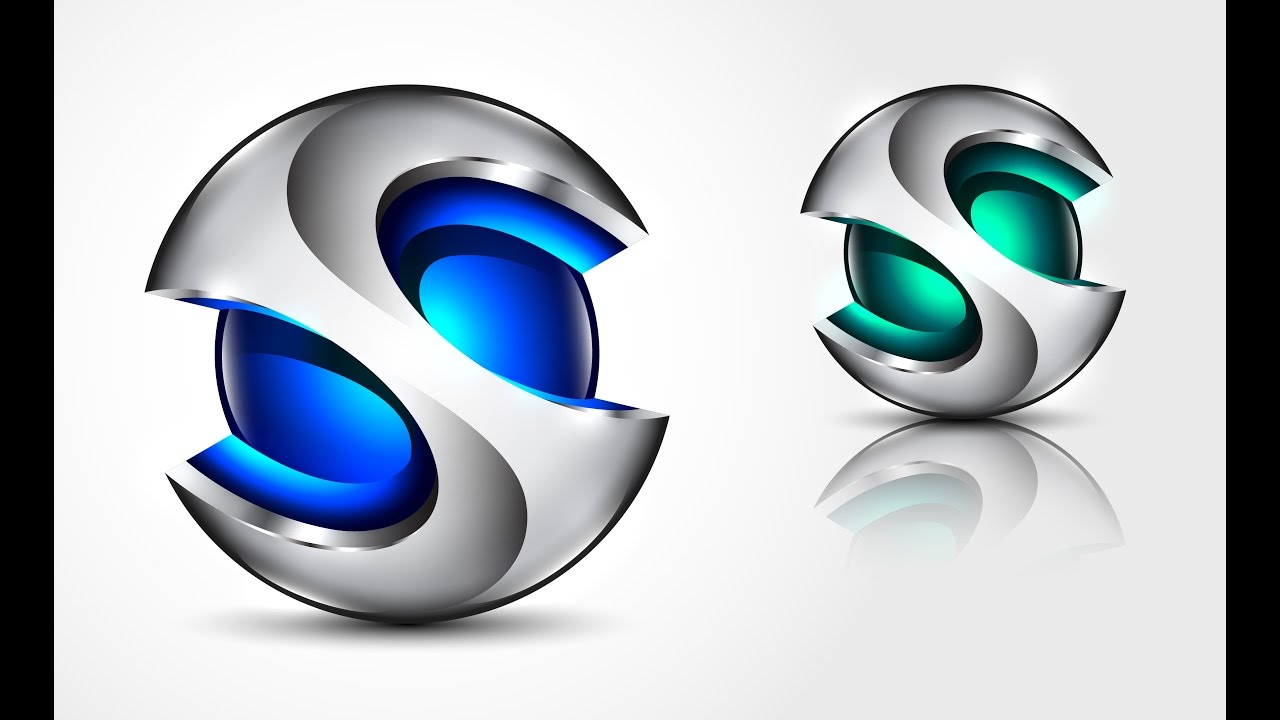 How to create 3D Logo Design in Adobe Illustrator CC | HD | S1 ReDesign