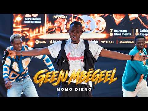 Momo Dieng — GEEJU MBËGEEL (Lyrics) | Séance d’écoute populaire à Bargny