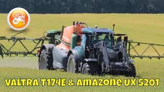 Spraying 2024 | Valtra T174E &amp; Amazone UX 5201 Super