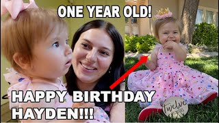 Haydens FIRST BIRTHDAY Special: Our Baby is OFFICIALLY One Years OLD!