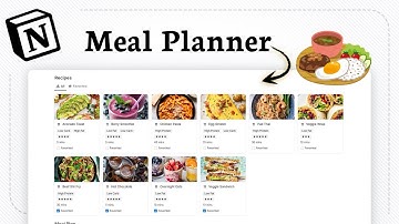 How to add a Meal Planner in Notion (Perfect for Starters)