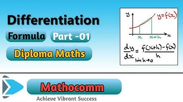 Diploma Differentiation| Part -01|DIPLOMA POLYTECHNIC MATH||BTER ||BTEUP|SBTE|MSTBE|TEB||HINDI