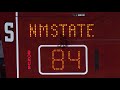 Highlights: NM State Men's Basketball vs Utah Valley
