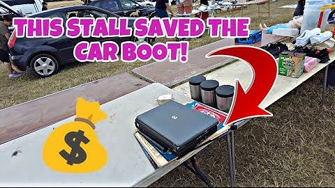 This one Stall Saved the Car Boot Sale!