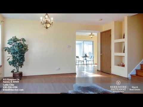 615 Ryegrass Cir, Aurora, IL home video tour