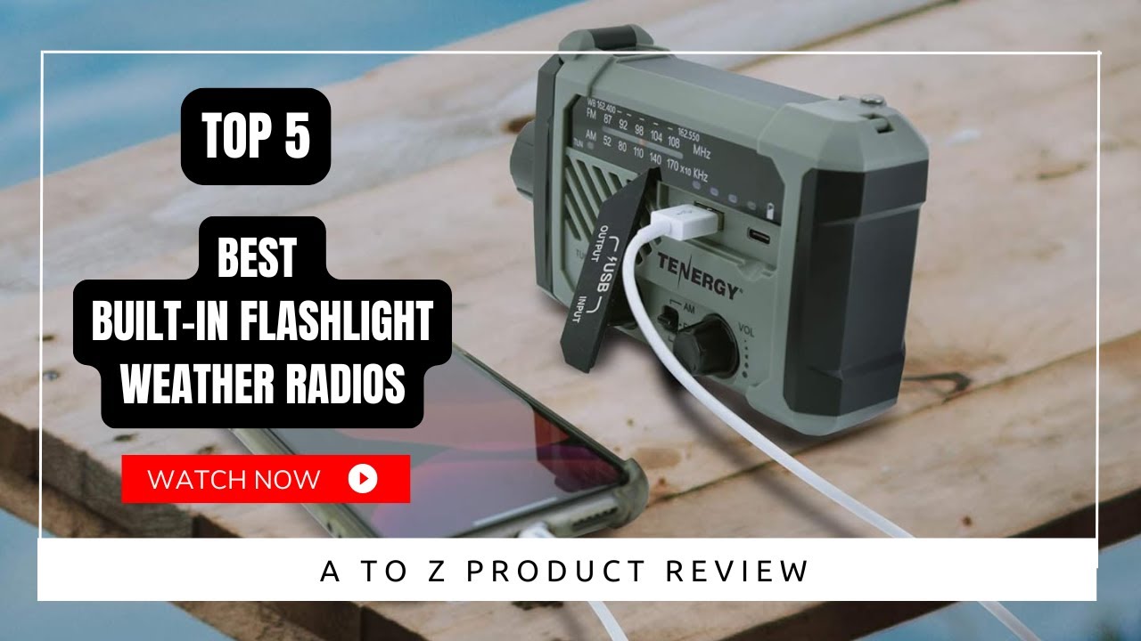 Best Built In Flashlight Weather Radios On Amazon / Top 5 Product ...