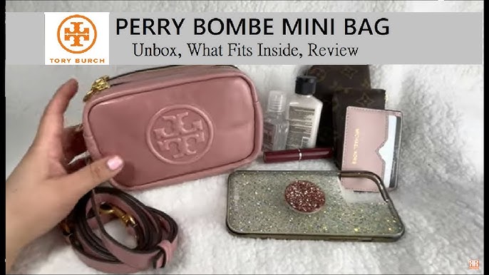 Tory Burch Perry Bombe Mini Leather Crossbody