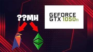 GTX 1050 Ti hashrates and overclocks for ETC & RVN mining (June 2021)