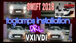 Swift 2018 Drl Foglamps Installation,Rangababu Karnati