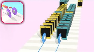 Twin Slicer All Levels Mobile Walkthrough iOS,Android Gameplay New Update Game Max Level #167