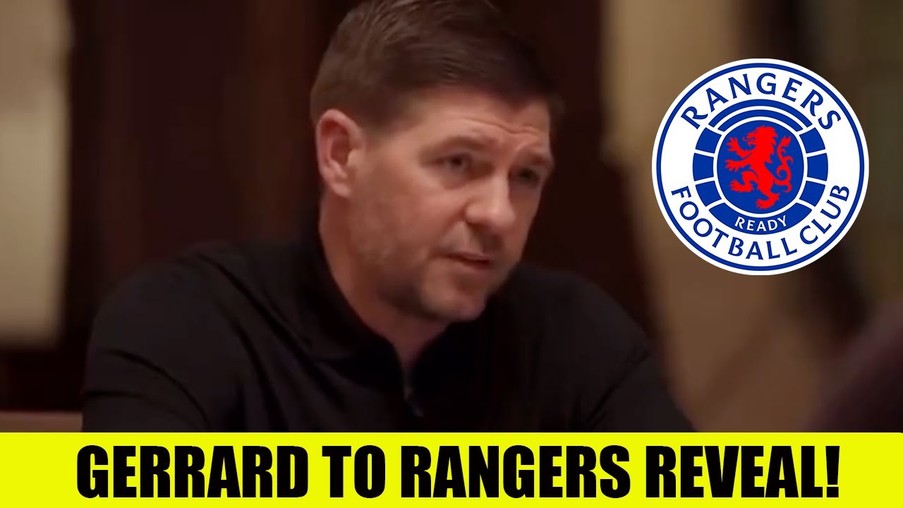 SHOCKING Steven Gerrard Rangers Return REVELATION!