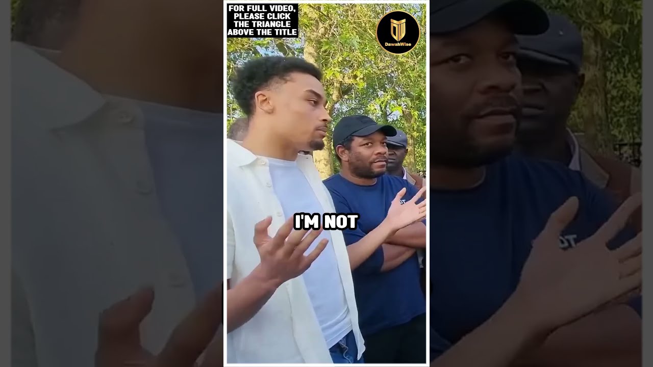 Atheist Is Left Speechless By Intelligent Muslim Mansur Speakers Corner