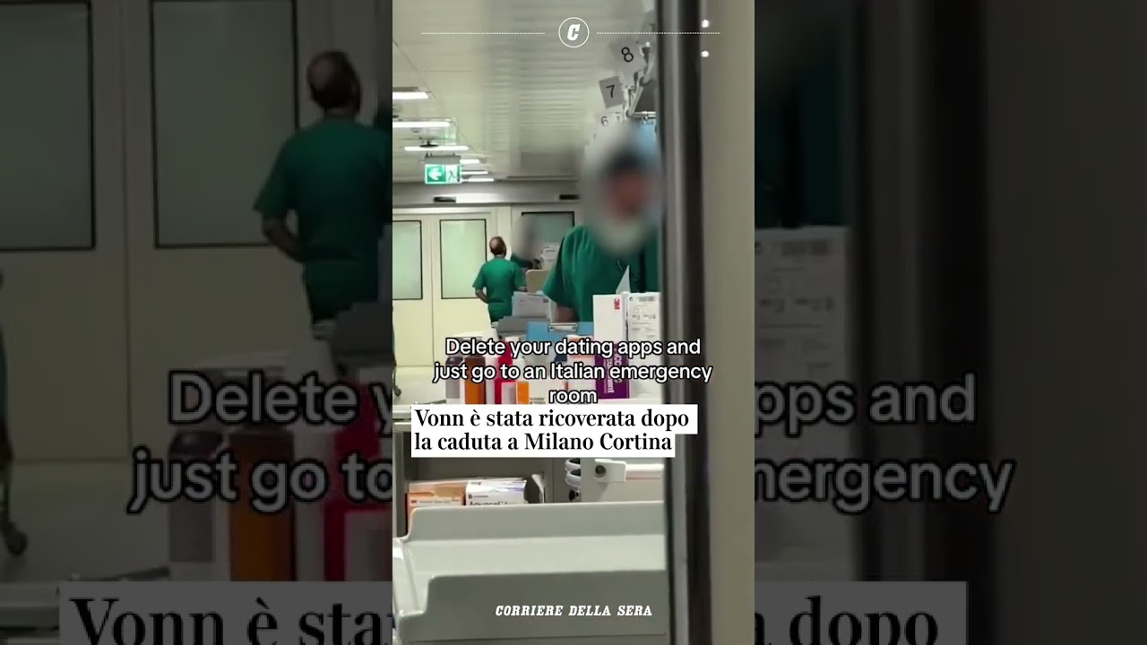 La sorella di Lindsey Vonn e i medici italiani: &laquo;Cancellate le app di incontri e andate in ospedale&raquo;