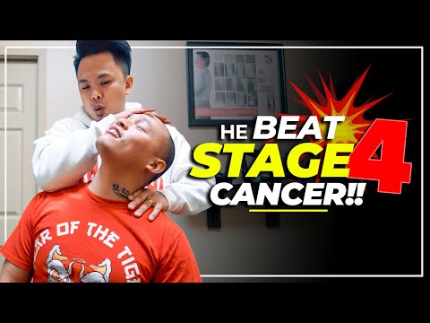 UNREAL STAGE 4 CANCER *SURVIVOR* 10 YEAR PAIN FINALLY GONE  Asmr Chiropractic  Dr Tubio 