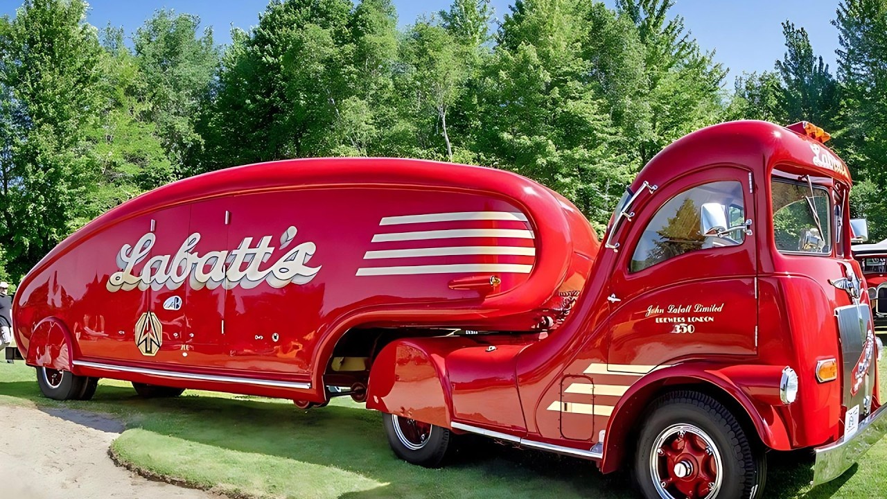 1937 Labatt’s Streamliner — The Streamlined Monster That Outsmarted Advertising Laws ⚖️🚚