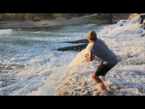 CRAZY Fish Catch From Waterfall — Swimbait Bass