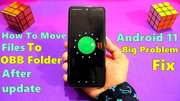 How To Move Files To OBB Folder After Android 11 Update | Move Vice City Data Files To Obb folder 🔥
