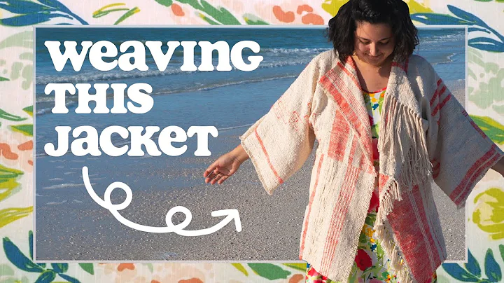 Making a Cotton Jacket from Scratch  Weaving + Eas...