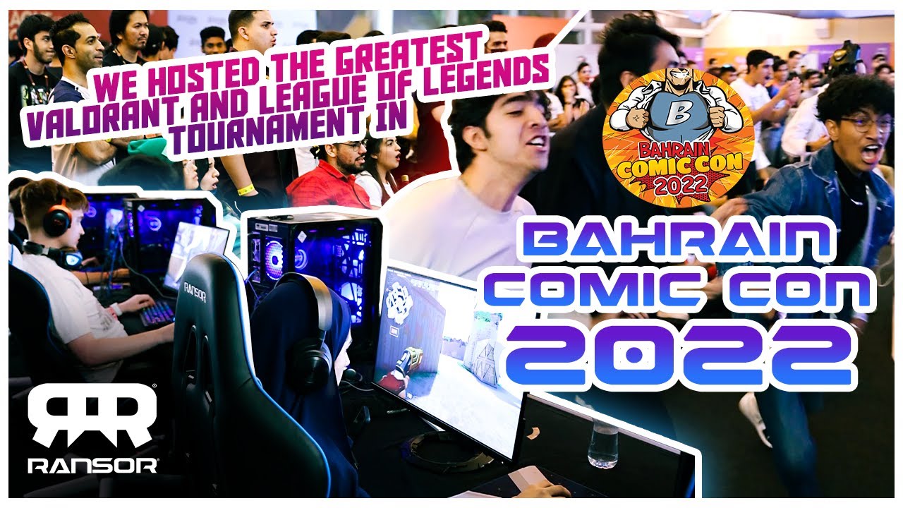 RANSOR GAMING Bahrain Comic Con 2022 YouTube