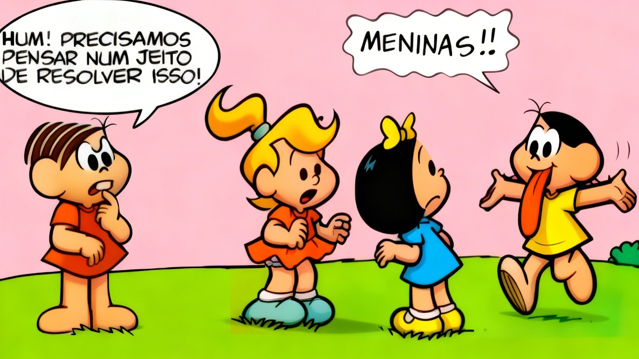 O QUE ACONTECEU COM A MAGALI  -  GIBI DA TURMA DA MÔNICA