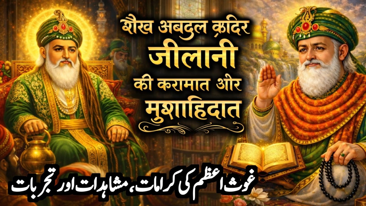 Ghous e Azam Shaikh Abdul Qadir Jilani Ki Karamat,Mushahdat Aur Tajarbaat || Bargah e Ghousia