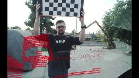 LiDAR data on image video progress 1