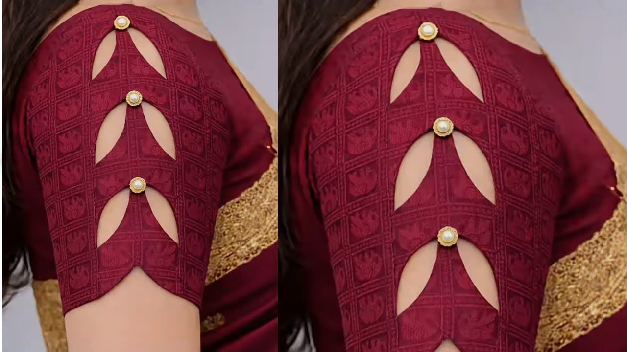 Beautiful Blouse Sleeve Cutting & Stitching | Tailoring Tutorial for Beginners