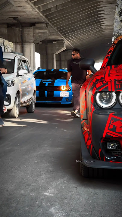 Dodge meet in Bangalore Htrzmodz #dodge #meetup #trending #cars #carmeet #carlover