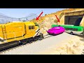 CAN YOU STOP THE TRAIN IN GTA 5 ? #2 (Can 100 Police cars stop the train in gta 5?) funny moments