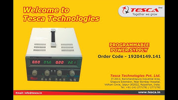 Programmable Power Supply - Tesca 19204149.141