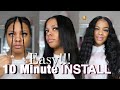 10 MINUTE LEAVE-OUT INSTALL 💗 | UNICE HAIR