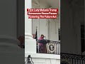 FLOTUS Melania Trump delivers an announcement that the House has passed the Fostering the Future Act