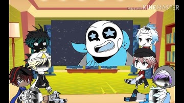Sans AUs reacts to au