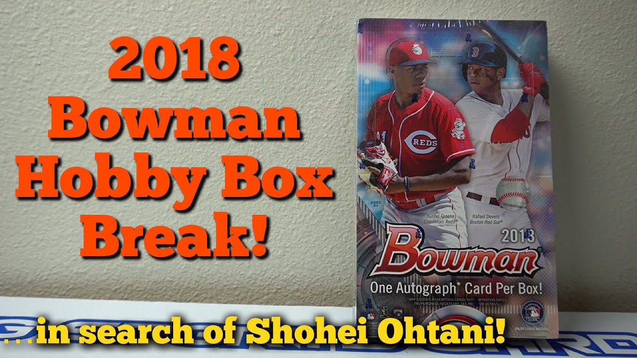 2018 Bowman Hobby Box Break! Lot's of color!