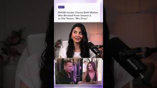RHORI Insider Claims Beth Walker Was Blocked From Season 2 as She Teases Brian Pontarelli “Mic Drop”