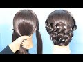 bridal hairstyle for girls || natural hair styles hair design || hair style girl || cute hairstyles