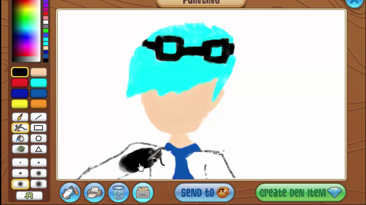 DanTDM Speed Art ( Fan Art ) For The Diamond Minecart - YouTube