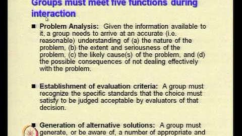 Mod-03 Lec-28 Nature of Organisational Processes(Contd.)