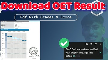 How to Download OET Result |  with Grades Sheet