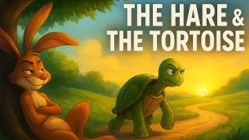 THE HARE AND THE TORTOISE #moralstory #animatedstory # FABLE #motivation # THE HARE AND THE TORTOISE