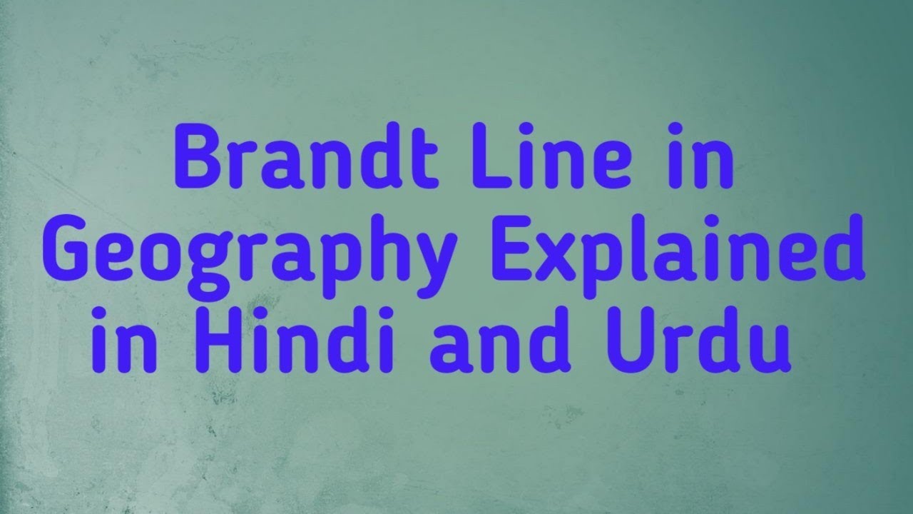 Brandt Line In International Relations Brandt Line In Geography brandt-line-in-international-relations-brandt-line-in-geography