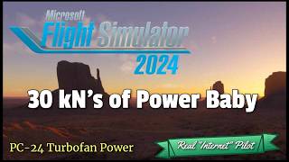 Swiss Biz Jets are Pimpin 30kN's of Power | Real "Internet" Pilot | #msfs2024 #flightsimulator screenshot 5