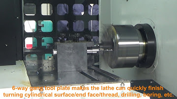 Kimhoo GFLR6 Gang Tool CNC Lathe
