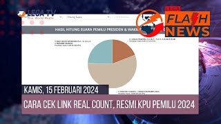 Cara Cek Link Real Count, Resmi KPU Pemilu 2024